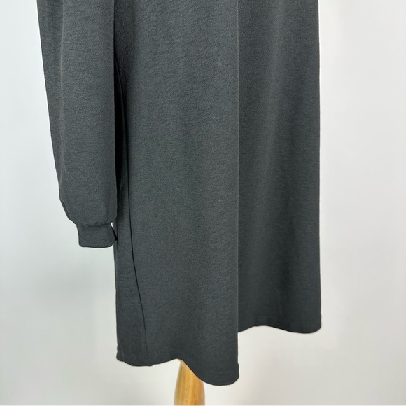 City Chic Quiero Dress Black V Neck Sheath Dress Size 14 - Picture 8 of 15